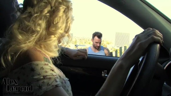 Horny Hitchhiker Tricks MILF and Fucks her hard. Facial