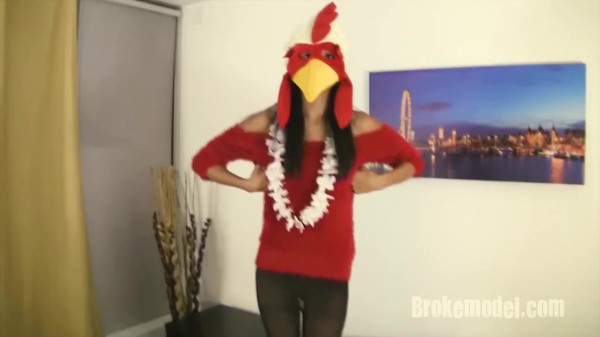 WTF MOMENTS: WATCH ME FUCK A CHICK DRESSED LIKE A LITTLE CHICKEN Porn Photo with Mr. Kevin naked