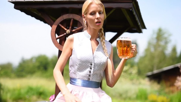 Lynna Nilsson in the bavarian dirndl - erotic german cosplay Porn Photo with Lynna Nilsson naked