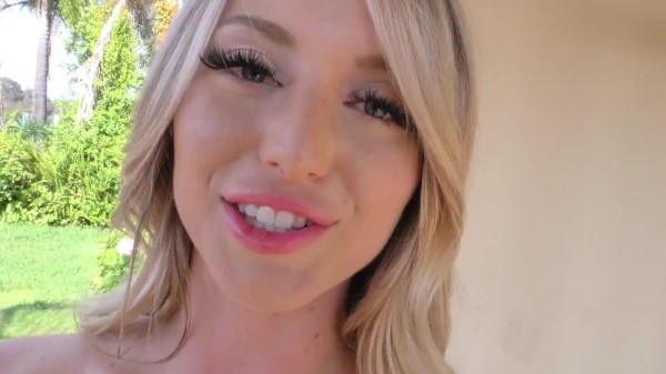 New Starlet Kayley Gunner Takes Her P.O.'s Big Hard Cock